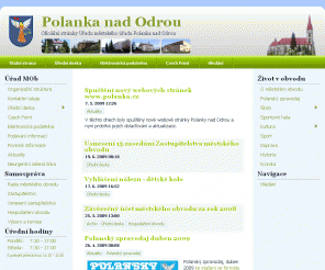 polanka.cz: 
      Polanka nad Odrou | Oficiální stránky Úřadu městského úřadu Polanka nad Odrou    
