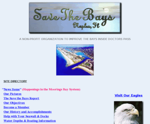 savethebays.com: Save The Bays
Naples, Florida,waterway,bays,Moorings,conservation,tides,news,waterdepth 