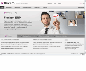 flexium.info: Vállalatirányítási rendszer | Flexium
Komplex vállalatirányítási rendszer kis- és középvállalatok részére versenyképes áron. Végletekig testre szabható megoldás egy változó piaci környezetre.