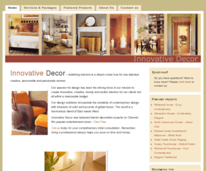 innovativedecor.net: Home - Innovative Decor
Innovative Decor is a full service interior decoration firm