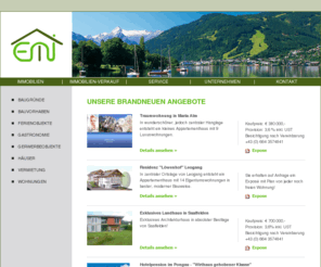 immobilien-moser.com: E. Moser Immobilien, EMI Real | Zell am See
EMI Real E. Moser Immobilien GmbH vermittelt Immobilien wie Baugründe, Häuser, Wohnungen, Gewerbeobjekte, Gastronomieobjekte, Ferienprojekte und Bauvorhaben in Zell am See, Pinzgau, Salzburg, Österreich!