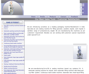 newtechindustry.com: New-Tech Industries :: Manufacturers and Services of all kind of pouch packing machines
New-Tech Industries :: Manufacturers and Services of all kind of pouch packing machines, form fill & sealing machine, automatic packing machine for liquid, continuous band sealer machine, pedel sealer
