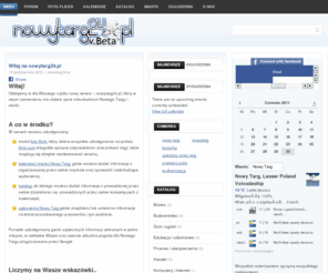 nowytarg24.pl: nowytarg24.pl
nowytarg24.pl v. beta - serwis stworzony z myślą o użytkowniku.