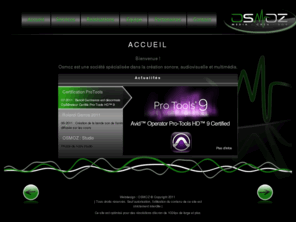 osmoz-audiovisuel.fr: OSMOZ:Création sonore, audiovisuelle et multimédia sur mesure.Compo, design et communication sonore
OSMOZ propose de la création sonore et multimédia sur mesure : communication sonore, prestations audiovisuelles,  multimédia et événementielles ; compositions, ambiances ou design sonore.