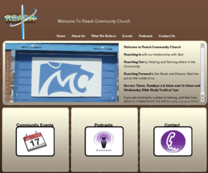 reachcommunitychurch.net: Home - Reach Community Church in Montgomery City Missouri
Reach Community Church is serving the community of Montgomery City. We are a growing church in Montgomery City that is reaching out to help as many people as we can.