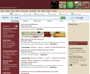 aberdeenbuzz.com: Aberdeen Scottland News and Buzz
The Buzz for Aberdeen Scotland, All the Current information and news about Aberdeen.