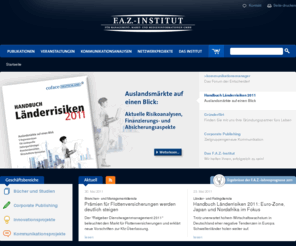 faz-institut.biz: F.A.Z.-Institut
Positionierung nach Maß - Analysen, Konzepte, Publikationen, Veranstaltungen