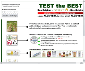 forever-produkte-testen.com: FOREVER Produkte Testen
Original Aloe vera von FOREVER Testen