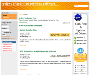 free-antivirus.info: Free Antivirus Software
Best free antivirus and antispyware software - reviews, ratings, screenshots, user comments, and more.