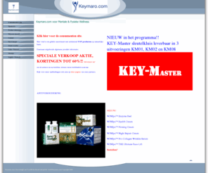 keymaro.com: Consumenten site
Keymaro.com: KEY-Master sleutelkluis en Wellness Producten