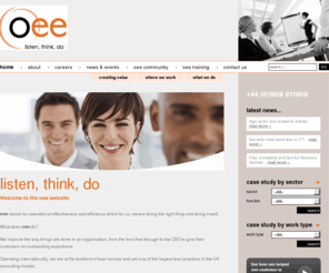 oeelimited.co.uk: Welcome - OEE
Welcome to oee