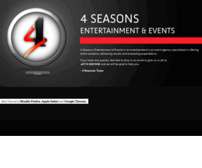 entertainment events management