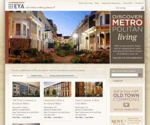 eya.com: The Neighborhoods of EYA
Builder of award-winning new townhomes in the Washington DC, Maryland, and Northern Virginia area, EYA is recognized for building high quality, lifestyle friendly, residential communities. Come explore the neighborhoods of EYA.