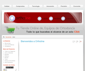 ortholine.com.ve: Bienvenidos a Ortholine
Ortholine tu tienda online de equipos de ortodoncia y odontologia general. Todo lo que buscas en un solo click.
