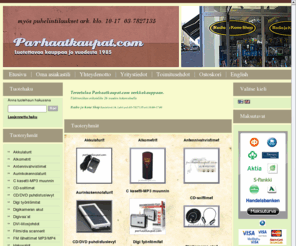 parhaatkaupat.com: Parhaatkaupat.com
Viihde elektroniikka