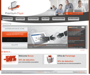 premiumpaye.com: Premium Paye - solutions pour la gestion de la paie en ligne
Premium Paye est une société française spécialisée dans l'externalisation de la paie.