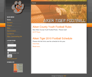 aikentigerfootball.com: Aiken Tiger Football - Aiken, SC - Home
Joomla - the dynamic portal engine and content management system