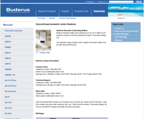 buderus-heating.com: Buderus high efficiency condensing boilers
Buderus are Europe's largest manufacturer of high efficiency condensing boilers.