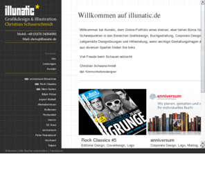 illunatic.de: Willkommen auf illunatic.de
Illunatic - Buero fuer Grafikdesign und Illustration