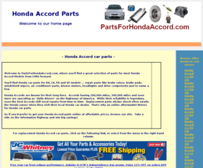 partsforhondaaccord.com: Honda Accord parts
Quality Honda Accord parts … click here!