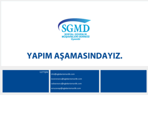 sgkdanismanlik.com: YAPIM AŞAMASI
 ÇALIŞMA HAYATINI DÜZENLEYEN 4857 SAYILI İŞ KANUNU-5510 SAYILI SSGSS KANUNU İLGİLİ YÖNETMELİK VE TÜZÜKLER GÜNCEL YARGI KARARLARI KAPSAMINDA DANİŞMANLIK HİZMETİ VERİYOR.