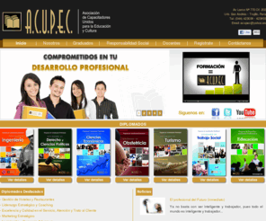 acupec.org: /// -- ACUPEC -- ///
Asociacion de Capacitadores Unidos para la Educación y Cultura en Trujillo, Perú ....
