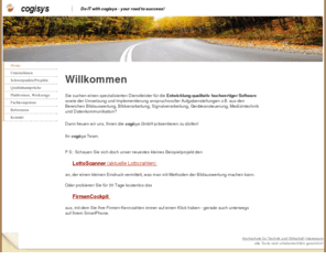 cogisys.net: Home - cogisys GmbH
Wir erstellen hochwertige Software, restrukturieren ihre vorhandenen Programme, beraten Sie bei Software-Projekten, schulen Sie in der Erstellung hochwertiger Software.