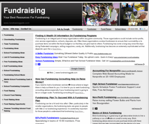 fundraisinggate.com: Latest reviews and news about fundraising, fund raising and school fundraising
Really useful and helpful resources about fundraising, fund raising and fundraising ideas