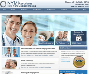 nymicenters.com: NYMIA - New York Medical Imaging Associates
MAKIMAGING ,Maklansky, Grunther, Kurzban, Cohen, Zimmer, Hyman, Berson M.D. has been providing high quality, state of the art diagnostic imaging services for over forty years.