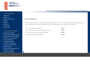 obermark.biz: Obermark Schweisstechnik Vertriebs GmbH - Startseite
