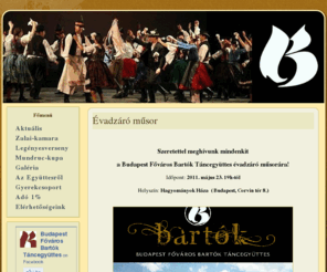 bartokdance.hu: Legényesverseny - 2011
Joomla! - a dinamikus portálmotor és tartalomkezelő rendszer