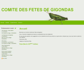 cdfgigondas.com: COMITE DES FETES DE GIGONDAS
Agenda des manifestations organisées par le Comité des Fêtes de Gigondas