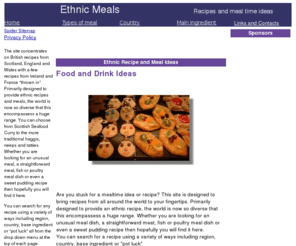 ethnicmealideas.co.uk: recipes for all occassions ethnic recipe and meal ideas
recipes for all occassions ethnic recipe and meal ideas