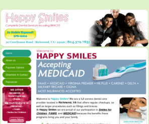 com: Happy Smiles  Richmond VA Dentist Accepting MedicaidHappy Smiles 