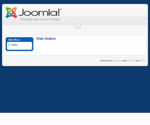 weborders.ws: Web Orders
Joomla! - the dynamic portal engine and content management system