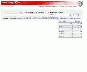 worldtradeaa.com: B2B importer exporter directory for supplier with import export trade leads
B2B exporter importer directory of tradeleads to import and export company directory to offer buyers sellers suppliers