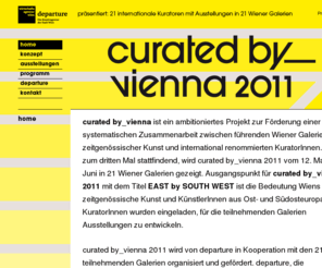 curatedby.at: curated by_Vienna 2011 EAST by SOUTH WEST
