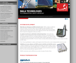 inala.com: Inala Technologies (Pty) Ltd
Inala Technologies (Pty) Ltd. - Telecommunications, Energy & Broadcast; Systems development, Systems integeration, product distribution, Service and calibration.