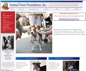 animalfarmfoundation.org:  Animal Farm Foundation : Welcome! 
