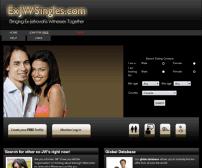 exjwsingles.com: ExJWSingles.com - Home Home
exjwsingles.com - Ex-Jehovah's Witness dating site