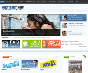 loksattakukatpally.org: Welcome to Kukatpally Now
Joomla! - the dynamic portal engine and content management system