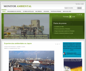 monitorambiental.org: Monitor ambiental
Versión on line de la revista Monitor Ambiental, editada por el Comité Técnico Ejecutivo Municipal y la fundación Acce, para la divulgación de temas medioambientales en Bahía Blanca.