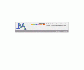 winmax.de: - MAXqda - website
MAXqda-Software unterstützt alle, die mit der Auswertung von Texten und qualitativen Daten befasst sind, bei der Textinterpretation und Theoriebildung. 