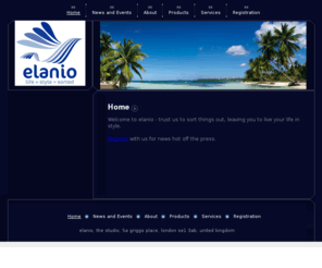 elanio.net: elanio.co.uk - Home
elanio........life+style=sorted