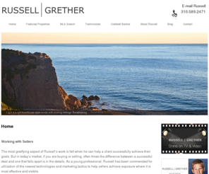 malibuluxuryrealty.com: Malibu Real Estate & Homes Specialist | Russsell Grether
Russell Grether is a Malibu real estate and homes specialist.  Contact Russell at 310.589.2471 regarding buying and selling Malibu homes.