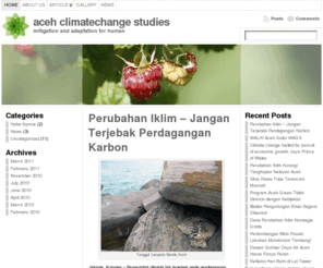 acehclimatechange.org: aceh climatechange studies
