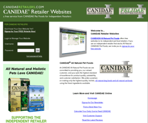 canidaeretailers.com: CANIDAE Retailers Website Directory
Canidae Retailer Websites