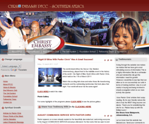 christembassypfcc.org: Welcome to the Pastoral Fellowship and Coordinating Centre (PFCC) of Christ Embassy, Southern Africa.
The PFCC is a church department responsible for coordinating the cell system and fellowship centres; committed to the vision of the ministry of ensuring that they live up their expectation, adhering to standard and maintaining a vision minded principle of unstaggering commitment.