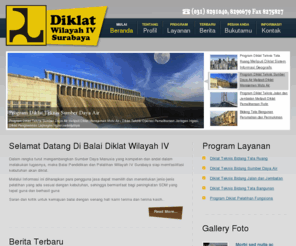 diklatpu4sby.org: Balai Diklat Wilayah IV Surabaya
Mighty is a free CSS template provided by pusathosting.com