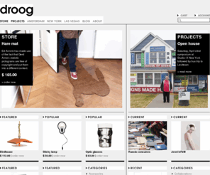 droogdesign.nl: Droog − Conceptual design company
Droog creates products, projects and events around the world in collaboration with designers, clients and partners. Droog, based in Amsterdam, founded 1993.